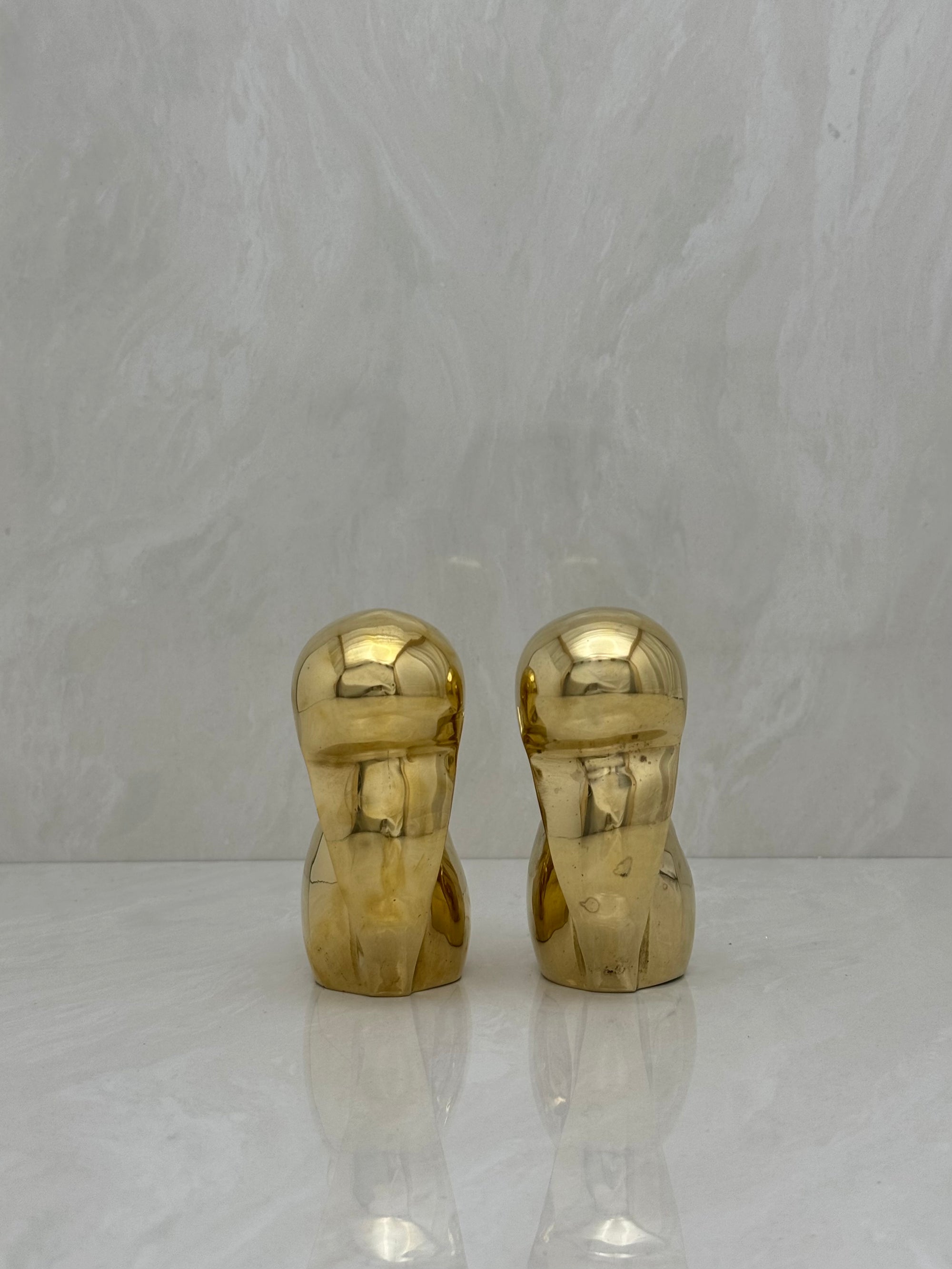 Vintage Brass Adorable Squirrels-A Pair