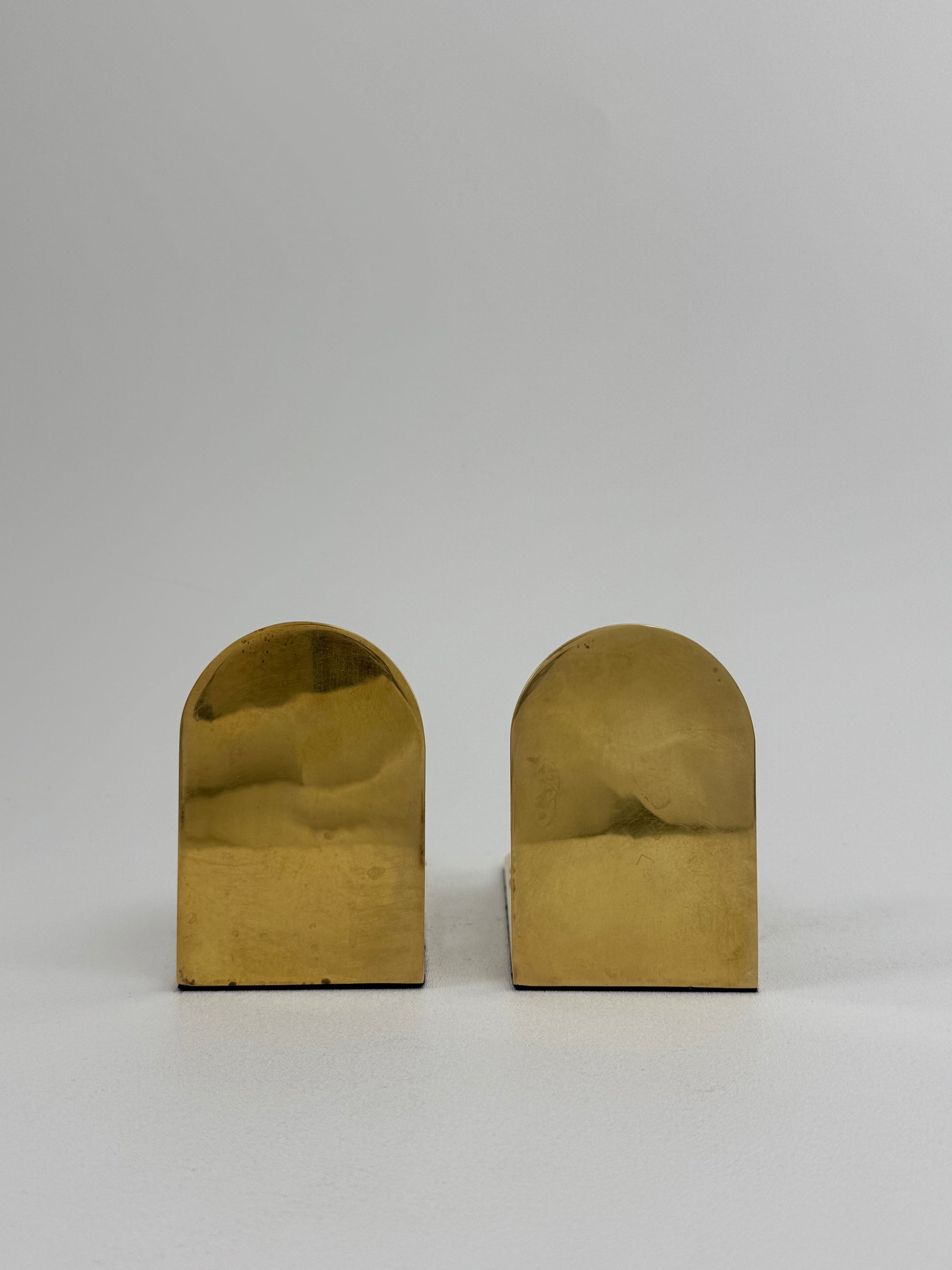 Made in England Brass Fox Bookends — 9.76 lb Pair, 9” Long Woodland Animal Library Decor (Mid-Century / Hollywood Regency)