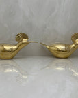 Vintage brass Birds-A Pair