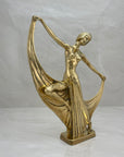 Vintage Brass Lady Dancer