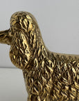 Vintage Brass Poodle