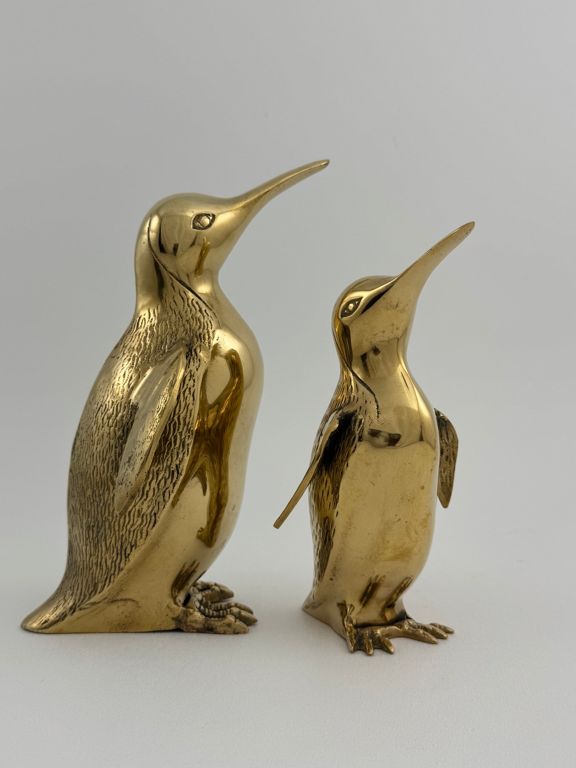 Vintage Brass Penguins-A Pair