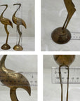 Vintage Brass Birds- A Pair