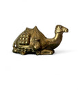 Vintage Brass Resting Camel