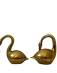Vintage Brass Flamingo Pair | Mid-Century Sculptural Birds | Made in Korea
