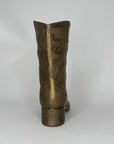 Vintage Brass Cowboy Boot