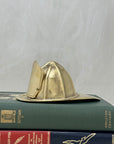 Vintage Brass Fireman’s Hat-A Figurine