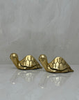 Vintage Brass Turtle Pals- A Pair