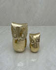 Vintage Brass Owls-Pair