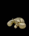 Golden Snooze – Vintage Brass Hippo Pair