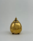 Vintage Brass Hen Lidded Container