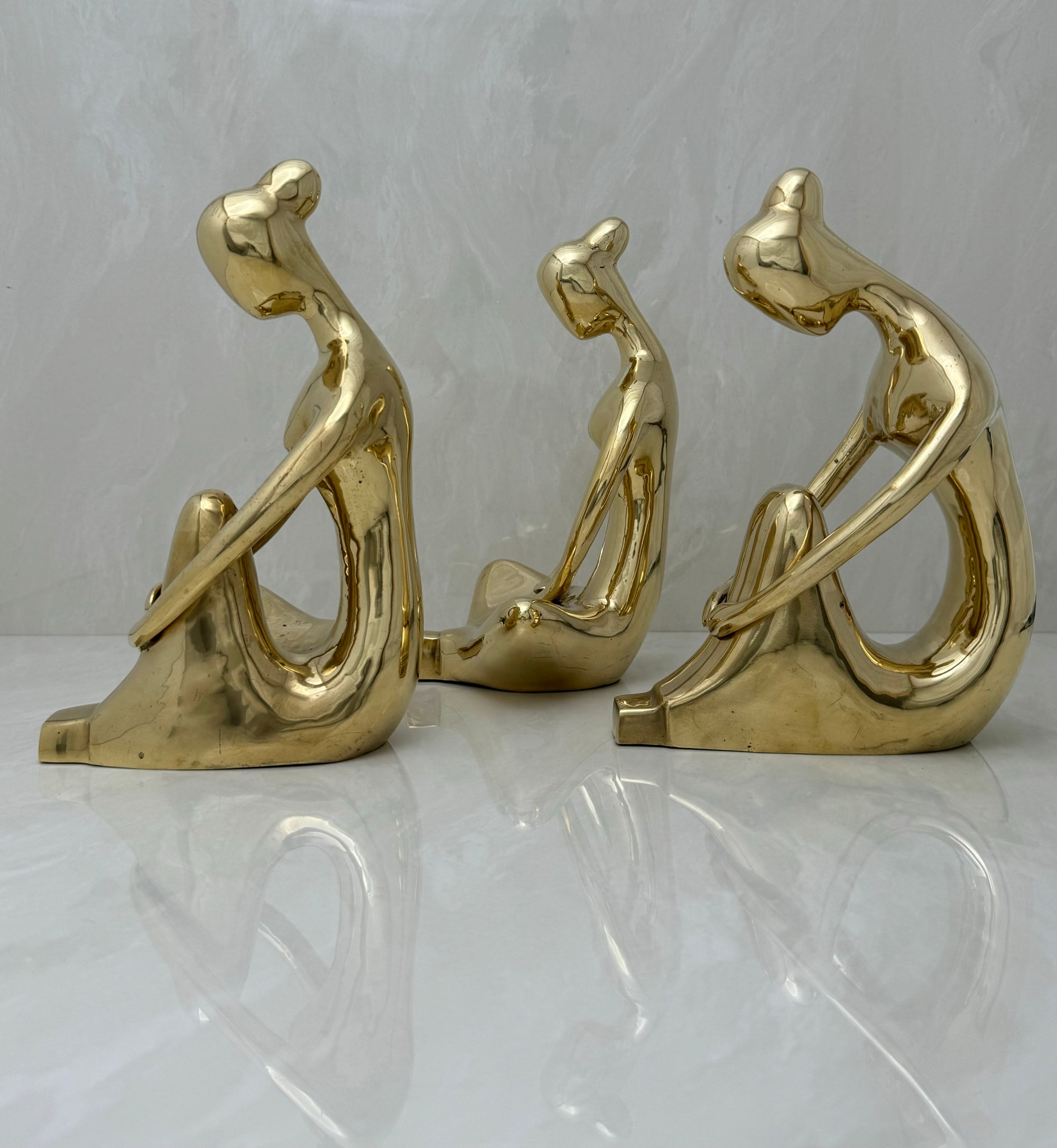 Vintage Brass Ladies-A Set of Three