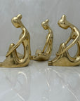 Vintage Brass Ladies-A Set of Three