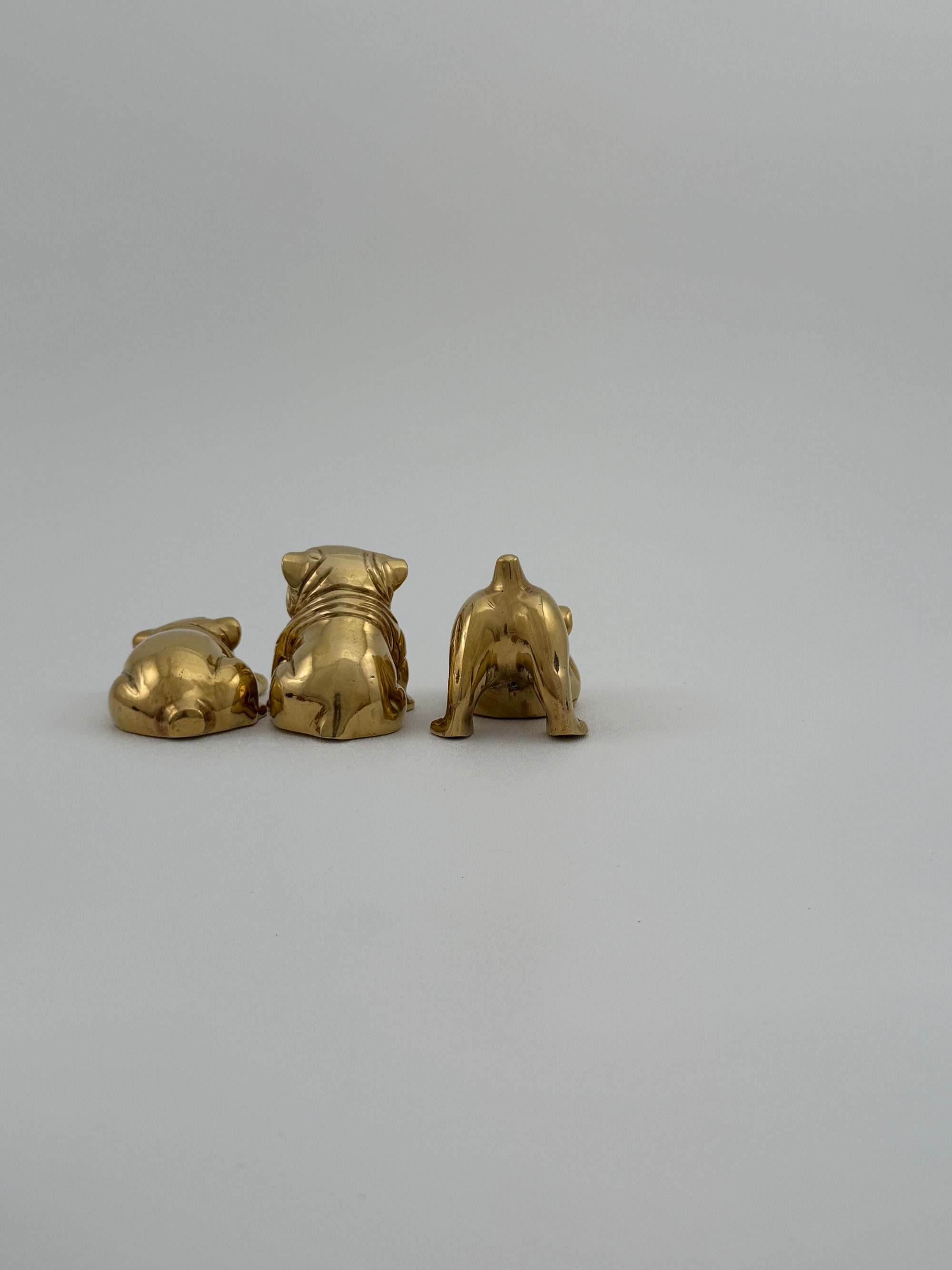 Vintage Brass Bulldogs Trio
