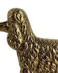 Vintage Brass Poodle