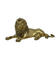 Highly Detailed Vintage Brass Lion