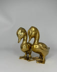 Vintage Brass Ducks
