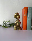 Vintage Brass Dapper Dog