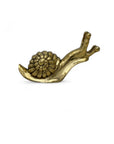 Vintage Brass Snail