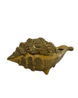 Vintage Brass Conch Shell Dish/Planter