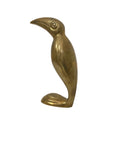 Vintage Brass Toucan Figurine by Gatco – Mid-Century Modern Charm