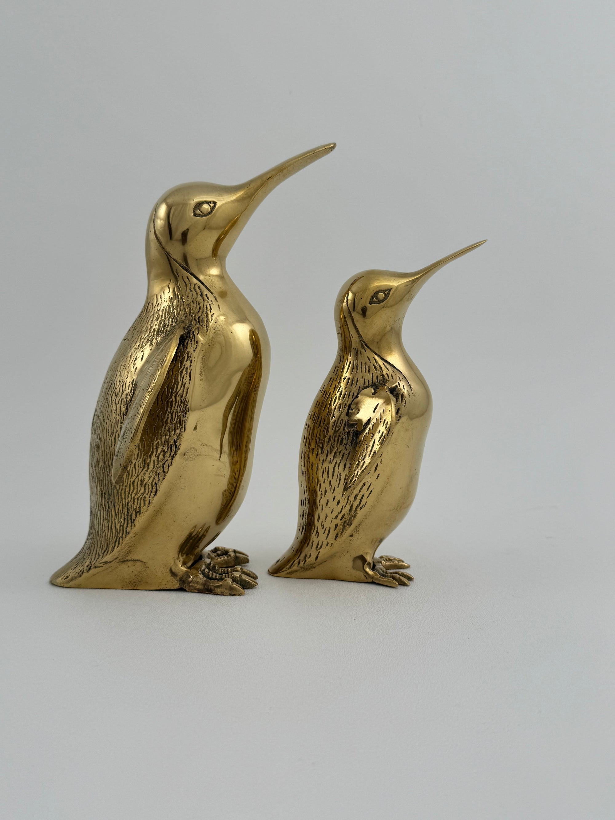 Vintage Brass Penguins-A Pair