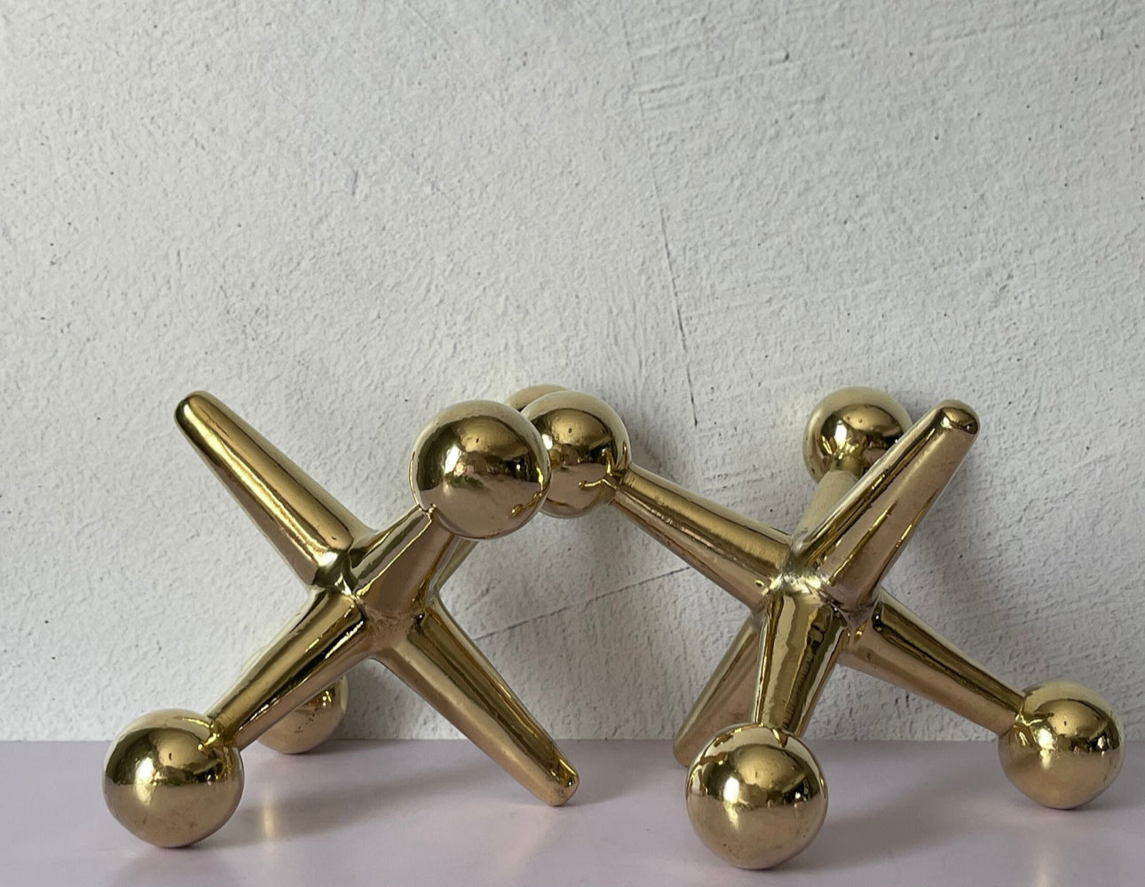Vintage Brass Jax- A Pair