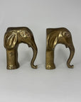 Vintage Brass Elephants- A Pair