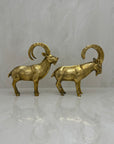 Vintage Brass Goats-A Pair