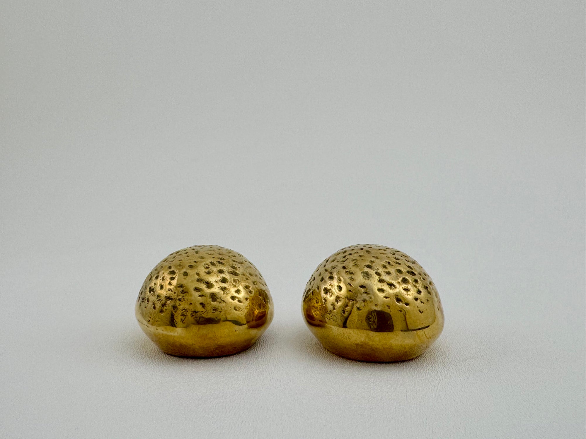 Vintage Brass Hedgehogs-A Pair