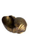 Vintage Brass Shell Vessel