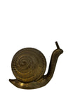 Vintage Brass Snail Figurine