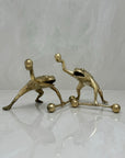 Vintage Brass Workout Frogs-A Pair