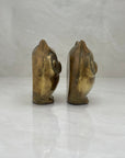 Vintage Brass Owl Bookends-A Pair