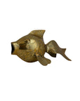 Vintage Brass Fish Figurine – Made in Korea