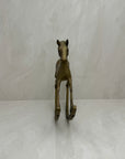 Vintage Brass Rocking Horse- Large