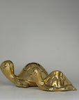 Vintage Brass Turtle Pals- A Pair