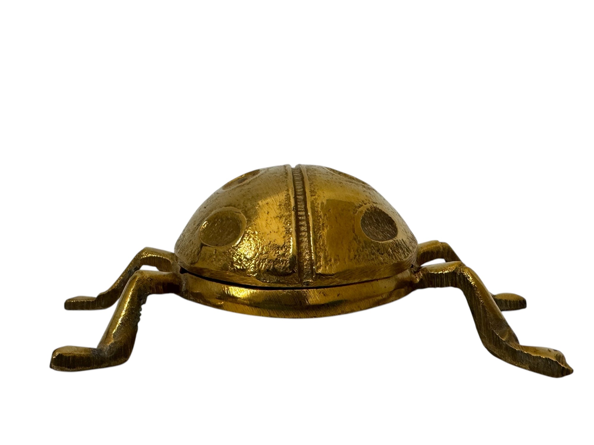 Vintage Brass Ladybug