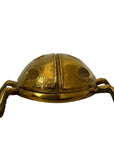 Vintage Brass Ladybug