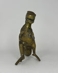 Vintage Brass Dinosaur Figurine / T-Rex Style Sculpture