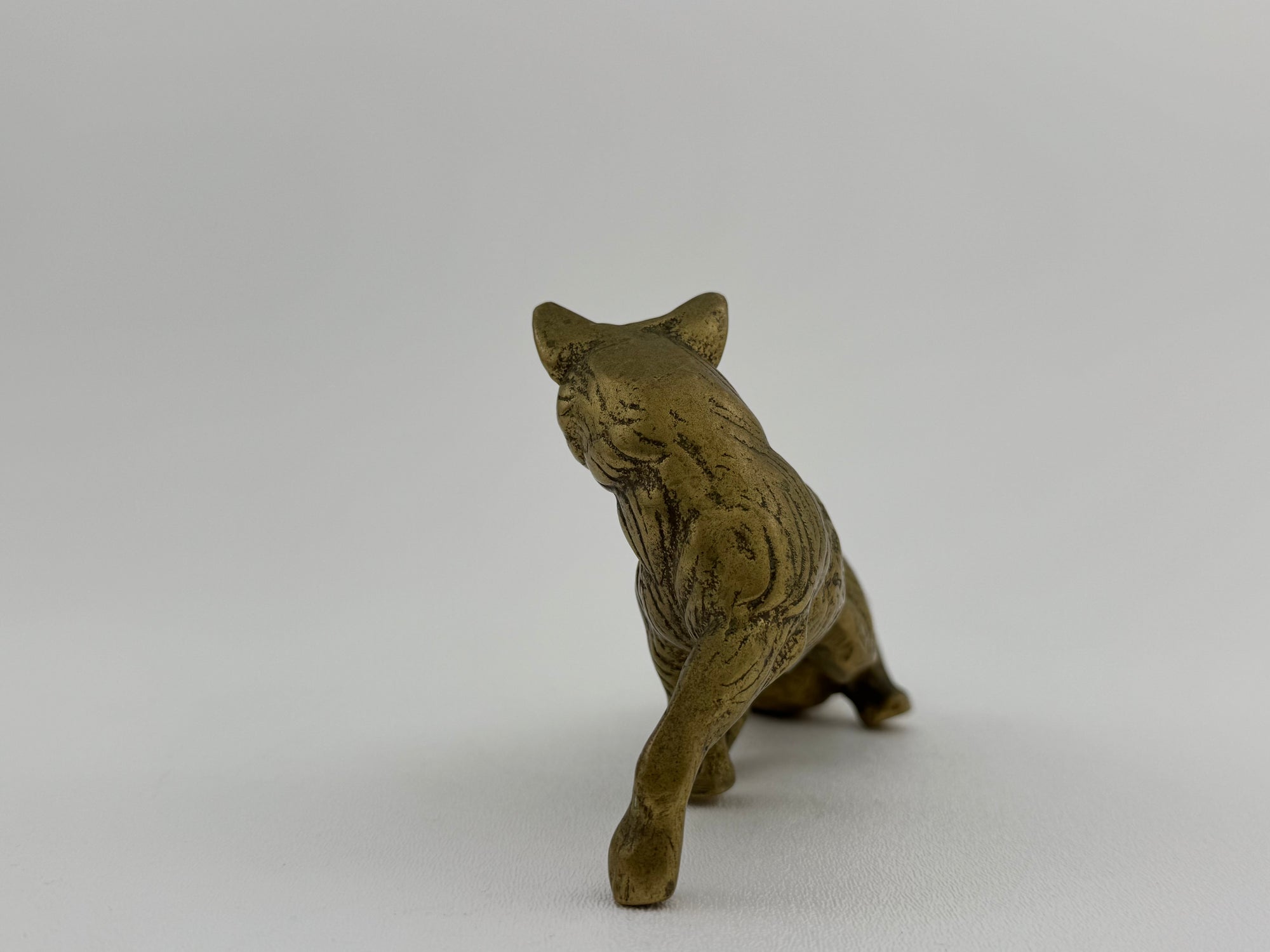 Vintage Brass Fox Figurine – Symbol of Cleverness &amp; Resilience