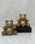 Vintage Brass Teddy Bears-A Pair