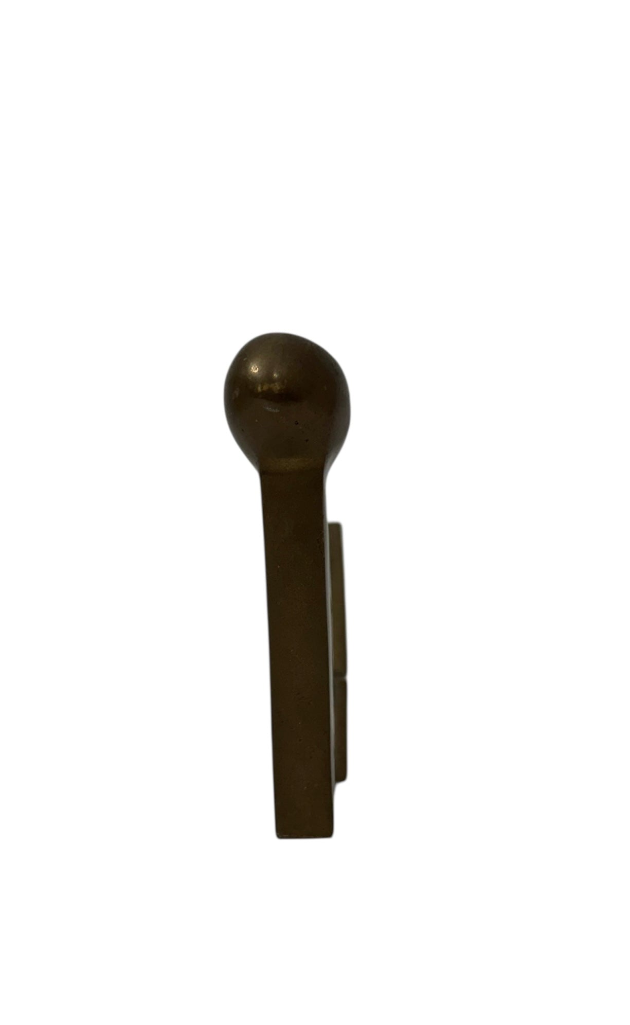 Vintage Brass Dolbi Cashier Lady Silhouette – Mid-Century Modern Elegance