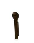 Vintage Brass Dolbi Cashier Lady Silhouette – Mid-Century Modern Elegance