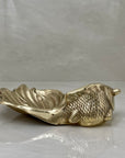 Vintage Brass Fish Trinket Dish