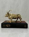 Vintage Brass Longhorn