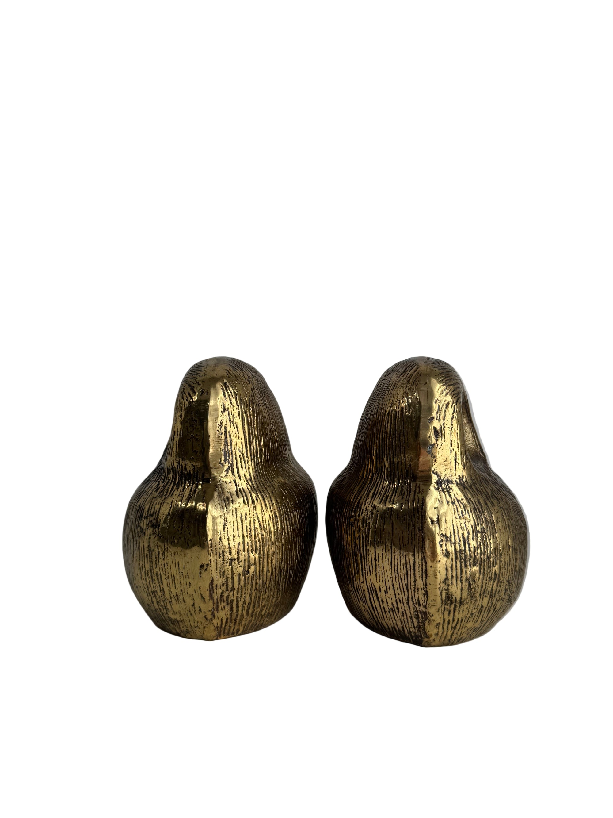 Vintage Seiden Brass Owls – Mid-Century Modern Pair
