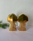 Vintage Brass Elephant Bookends- A Pair