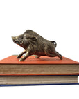 Vintage Brass Razorback Hog