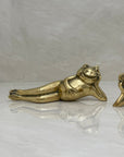 Vintage Brass Frogs-A Pair